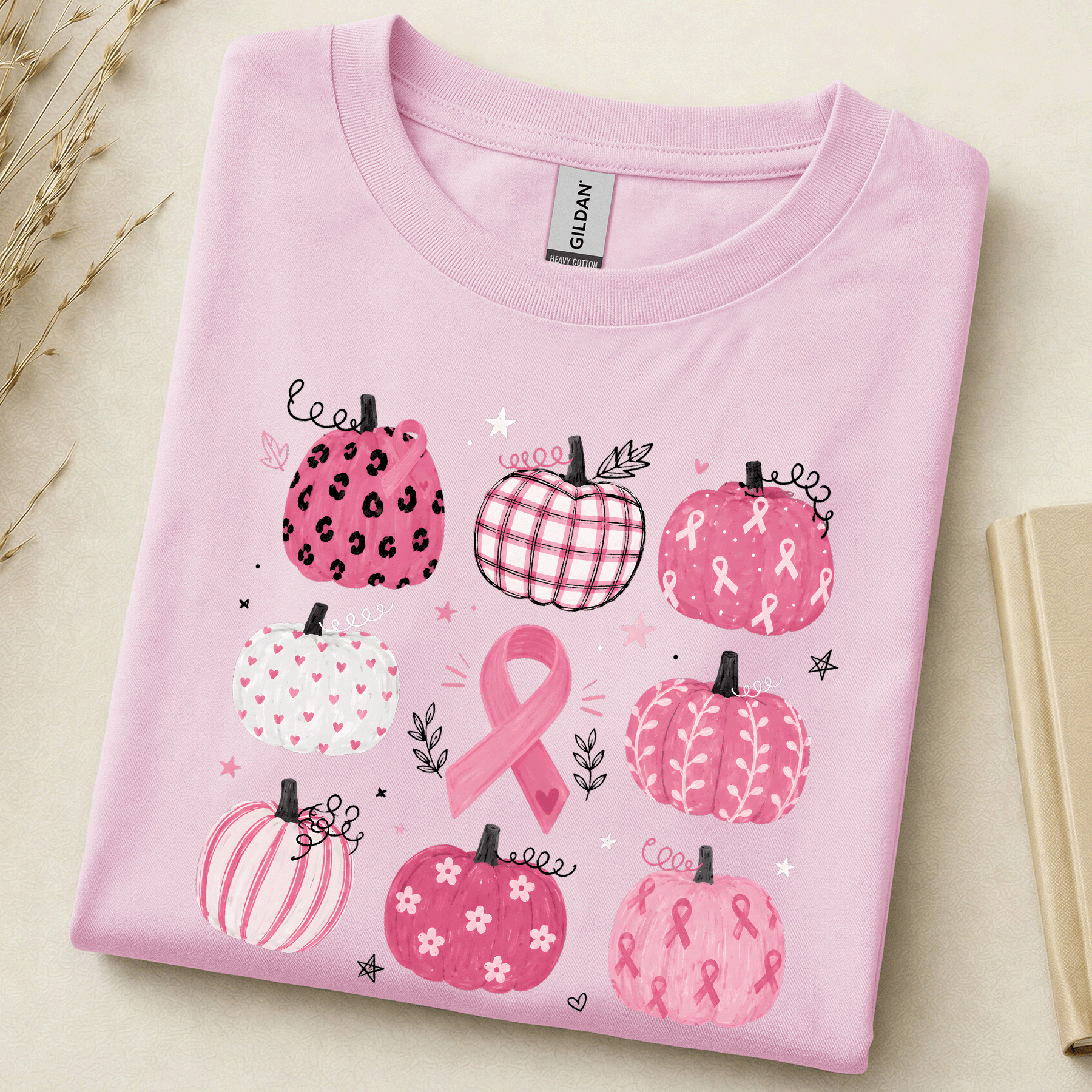 Breast Cancer Pumpkins
