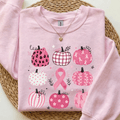 Breast Cancer Pumpkins Sweatshirt