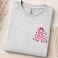 Breast Cancer Ribbon Long Sleeve