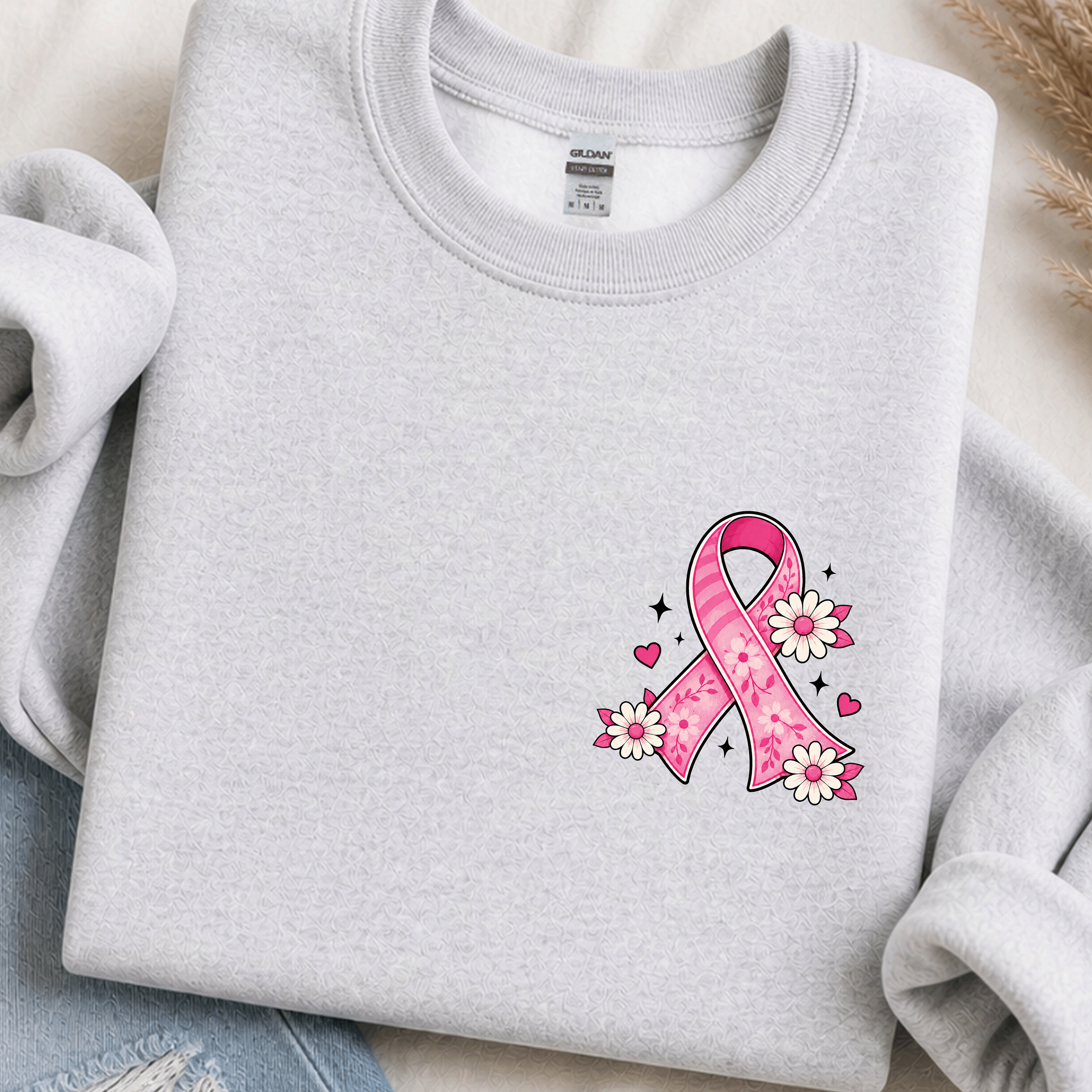 Breast Cancer Ribbon Sweatshirt