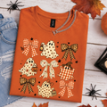 Fall Ghost Bow Long Sleeve